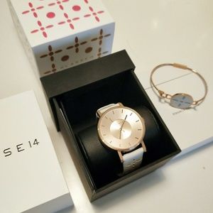Klasse14 rose watch + bangels